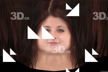 Female head texture
