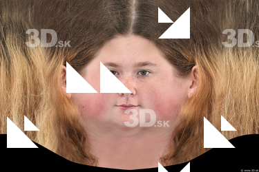 Female head texture