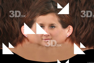 Female head texture