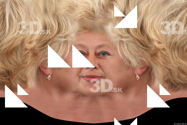Female head texture