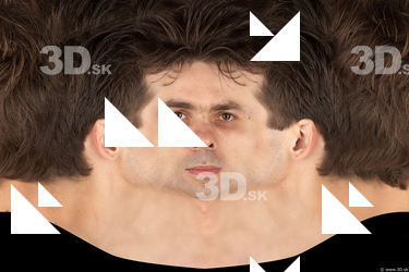 Male head texture