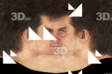 Male head texture