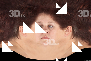 Female head texture