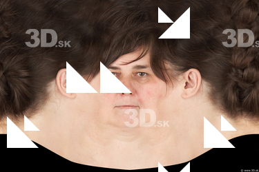 Female head texture