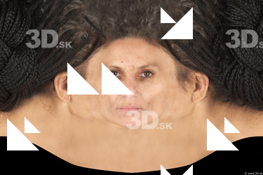 Female head texture