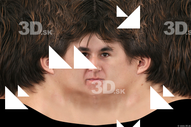 Male head texture