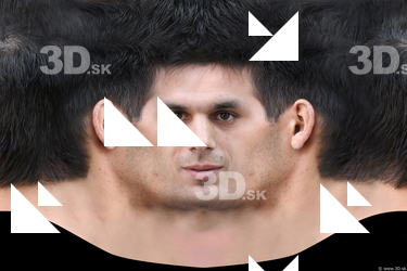Male head texture