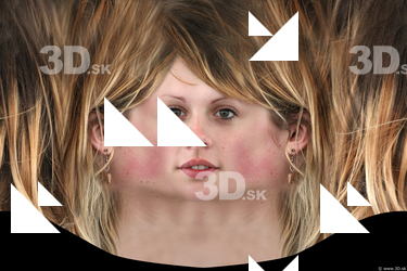 Female head texture