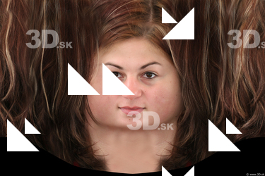 Female head texture