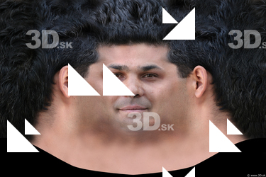 Male head texture