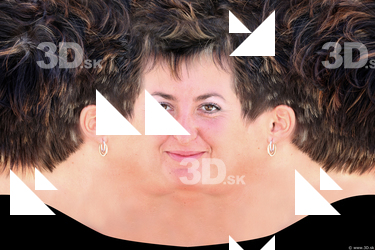 Female head texture