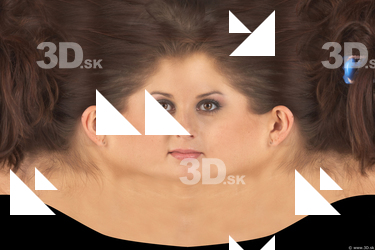Female head texture