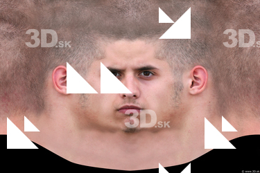 Male head texture