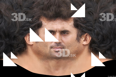 Male head texture