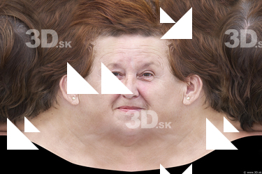Female head texture