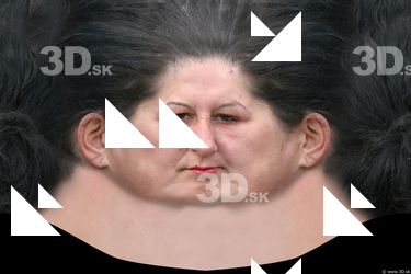 Female head texture