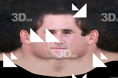 Male head texture