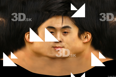 Male head texture