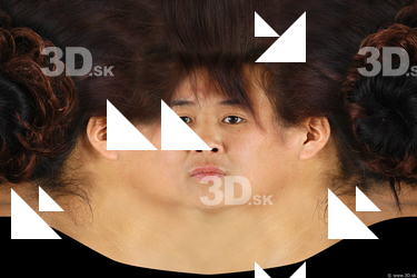 Female head texture