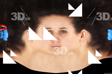 Female head texture