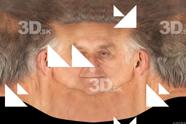 Male head texture