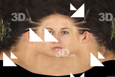 Female head texture