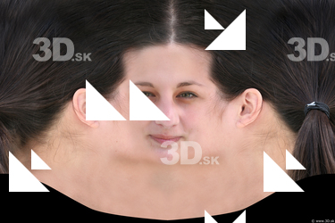 Female head texture