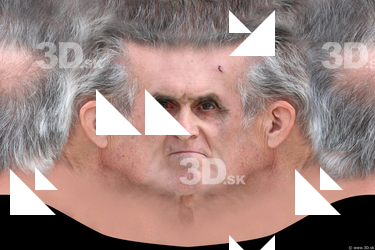 Male head texture