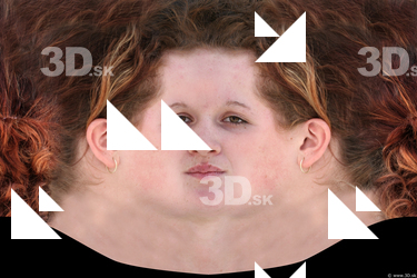 Female head texture