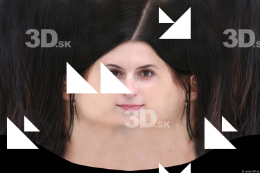 Female head texture