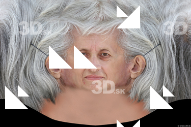 Female head texture