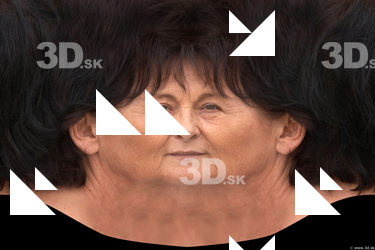 Female head texture