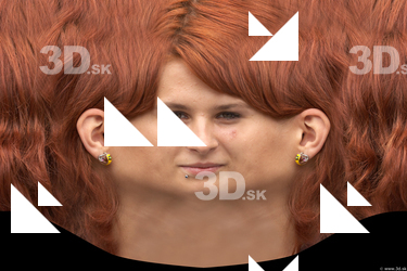Female head texture
