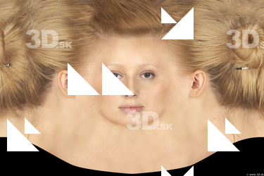 Female head texture