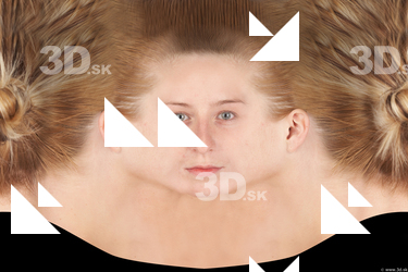 Female head texture