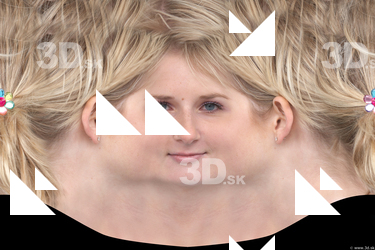 Female head texture
