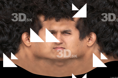 Male head texture