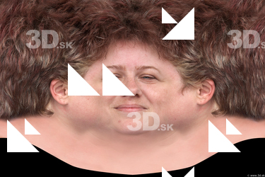 Female head texture
