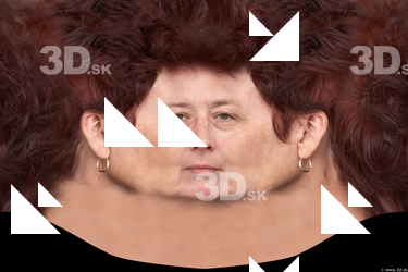 Female head texture