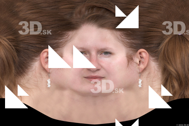 Female head texture