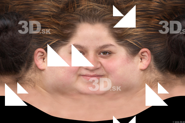 Female head texture