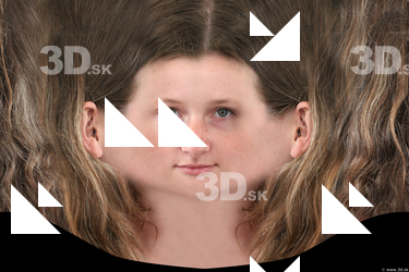 Female head texture