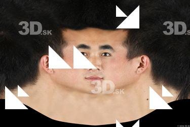 Male head texture
