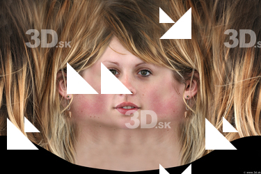 Female head texture