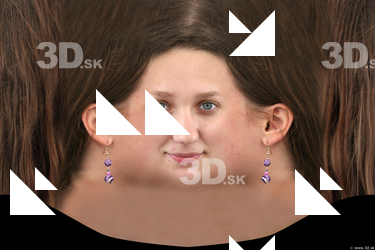 Female head texture