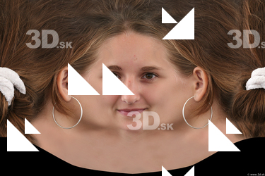 Female head texture