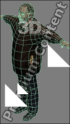 3D Model White Man # 19
