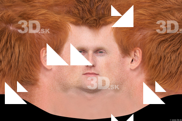 Male head texture