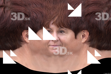 Female head texture