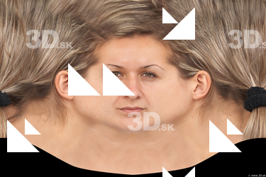 Female head texture